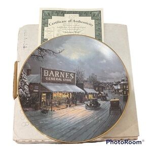 Bradford exchange | “ Christmas wish” collectors plate | 84 – B 10–018.8